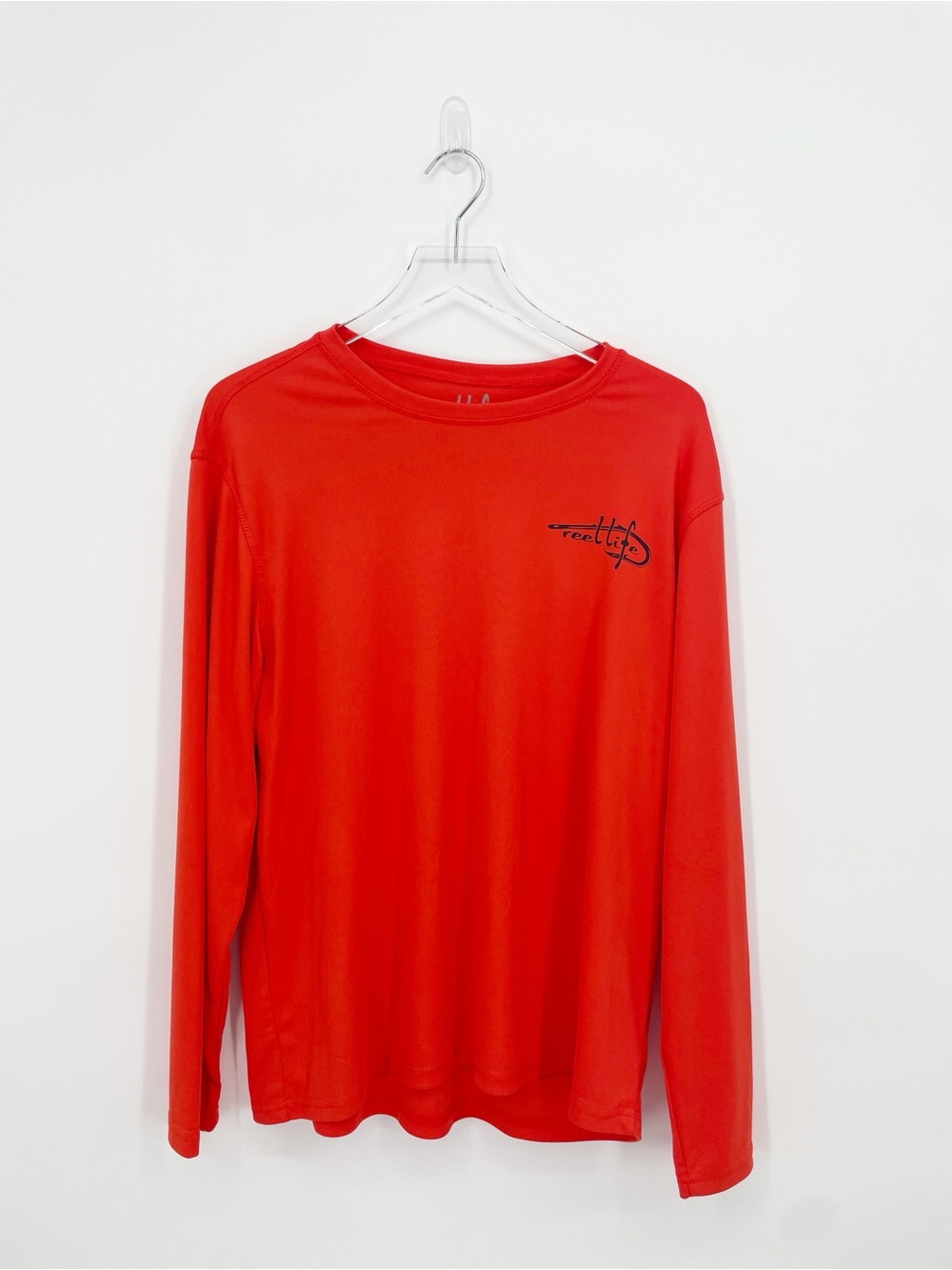 Reel Life Fishing Outdoor Rashguard Long Sleeve Shirt